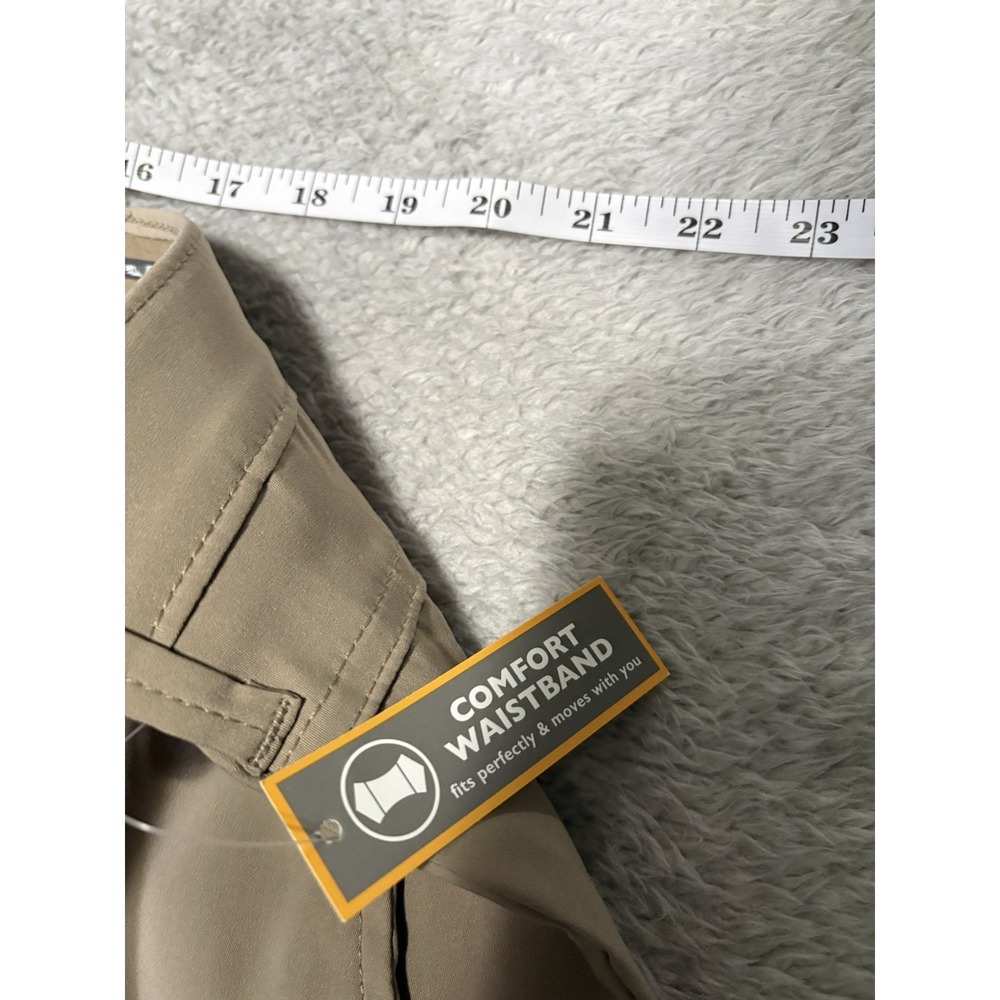 New Falls Creek Men's Golf Tan Performance Shorts Size 44 NWT Stretch - Picture 8 of 8